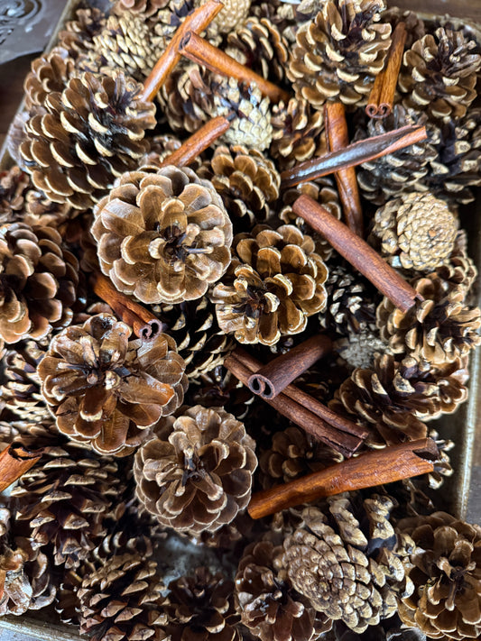 Handpicked Scented Pinecones